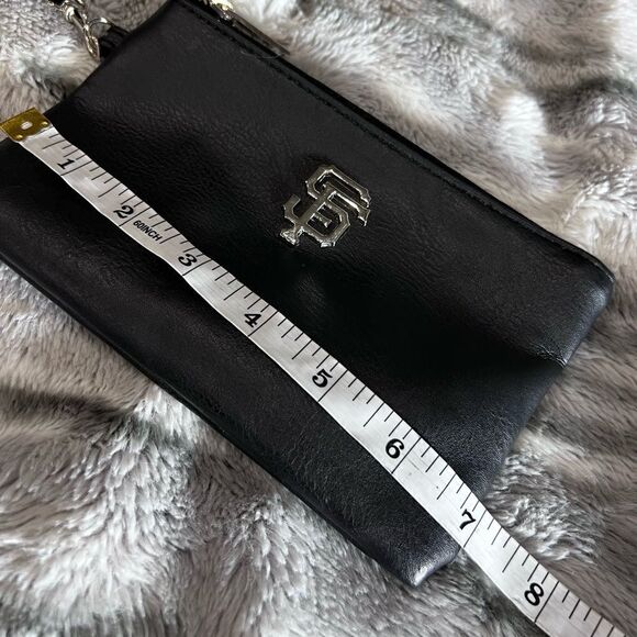 See’s Candies San Francisco Giants Wristlet Wallet Black - Picture 10 of 11